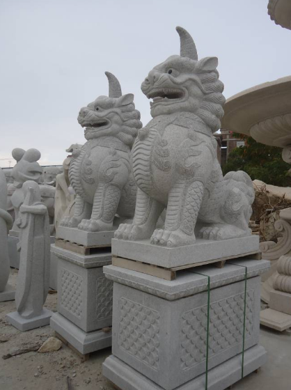 洛阳石雕獬豸