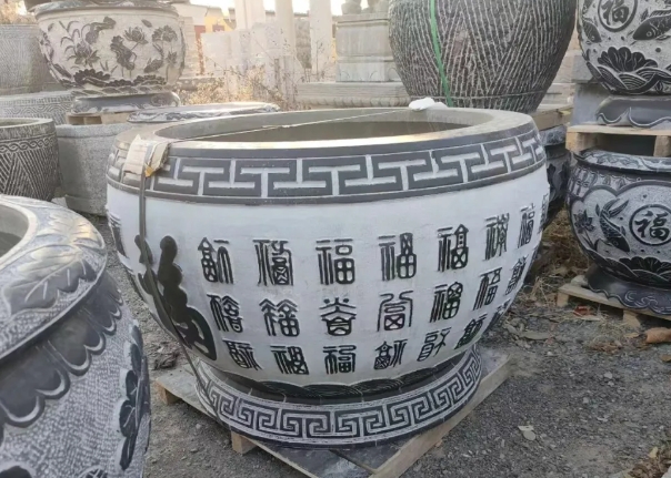 石雕门海